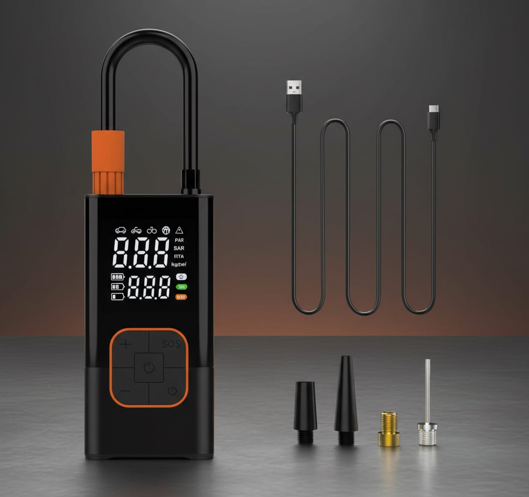 Smart Luftpump 3-i-1